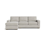 Rio Chaise Sectional in Natural Latex - Cotton