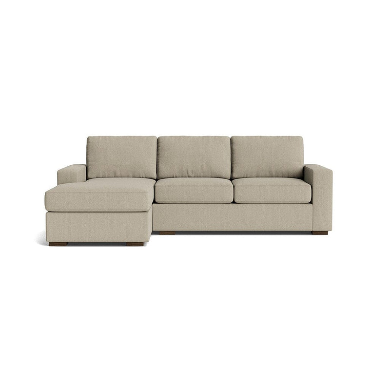 Rio Chaise Sectional in Natural Latex - Linen