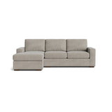 Rio Chaise Sectional in Natural Latex - Linen