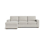 Rio Chaise Sectional in Natural Latex - Linen