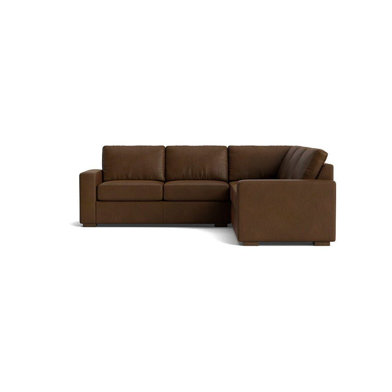 Rio Corner Sectional in Natural Latex - Leather