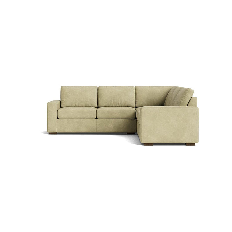 Rio Corner Sectional in Natural Latex - Leather