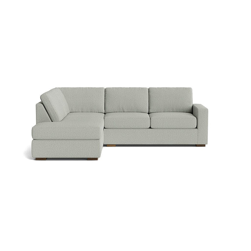 Rio Plush Bumper Sectional in Natural Latex - Recycled Polyester