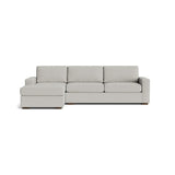 Rio Plush Chaise Sectional in Natural Latex - Recycled Polyester