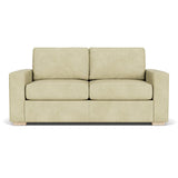 Rio Plush Sofa in Natural Latex - Leather