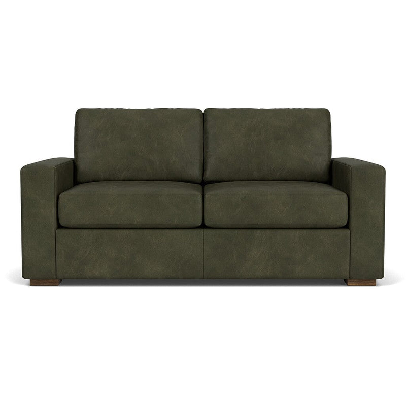 Rio Plush Sofa in Natural Latex - Leather