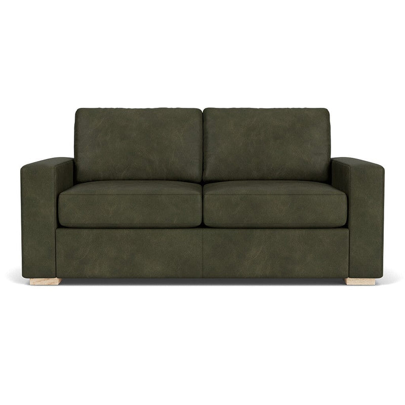 Rio Plush Sofa in Natural Latex - Leather