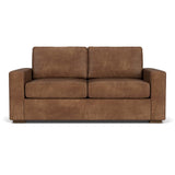 Rio Plush Sofa in Natural Latex - Leather