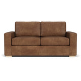 Rio Plush Sofa in Natural Latex - Leather