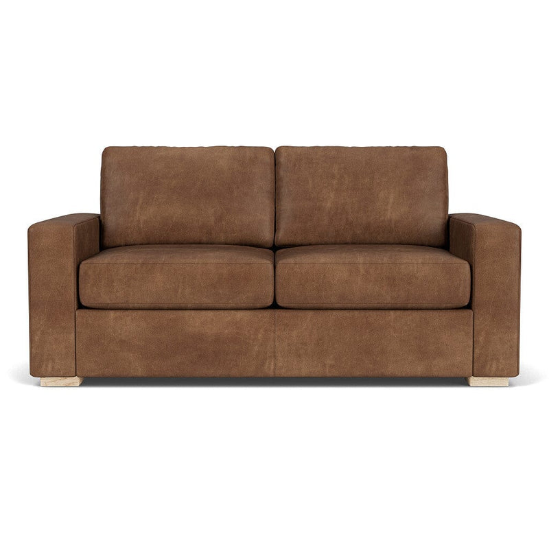 Rio Plush Sofa in Natural Latex - Leather