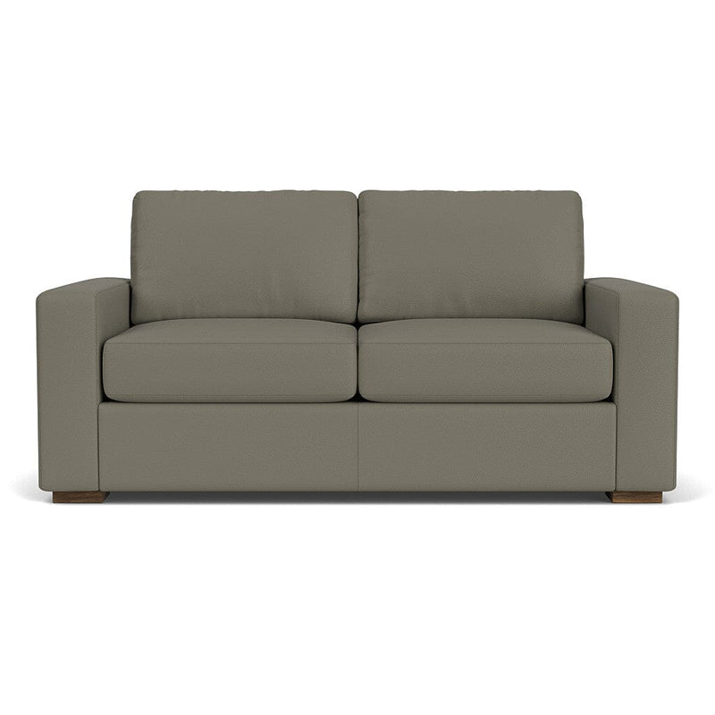 Rio Plush Sofa in Natural Latex - Leather