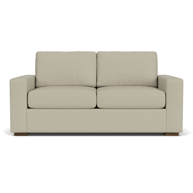 Rio Plush Sofa in Natural Latex - Leather