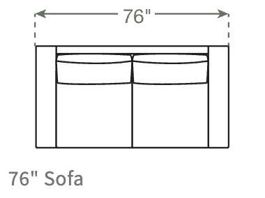 Rio Plush Sofa in Natural Latex - Recycled Polyester