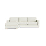 Rio Sleeper Sectional in Natural Latex - Leather