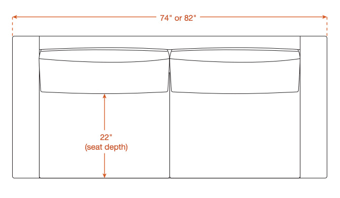 Rio Sofa Bed in Natural Latex - Cotton