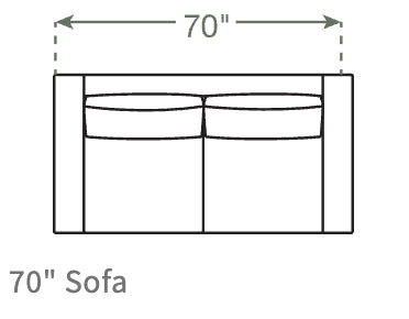 Rio Sofa in Natural Latex - Leather