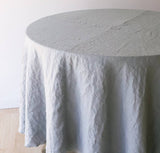 Rough Linen Orkney Linen Round Tablecloth Tablecloth Rough Linen 