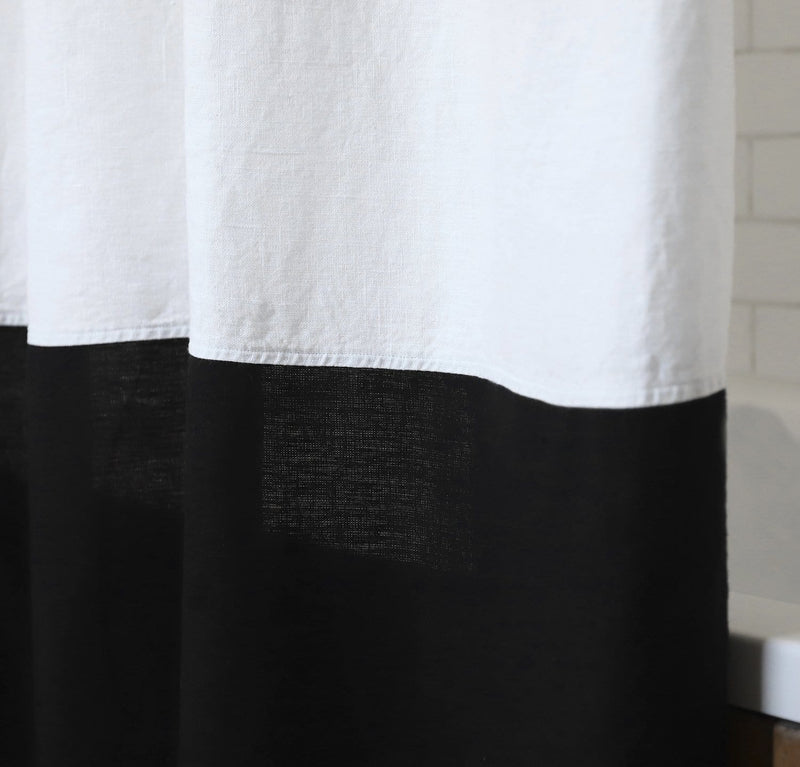 Rough Linen Orkney Linen Shower Curtain Shower Curtain Rough Linen 
