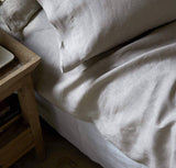 Rough Linen Smooth Linen Summer Bedding Set Bedding Set Rough Linen 