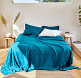 St. Barts Midweight Linen Bed Blanket