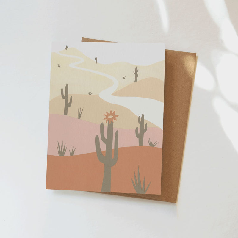 Saguaro Greeting Card Greeting Card Elana Gabrielle 