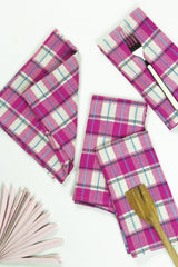 San Andres Gingham Napkin Set Napkins Archive New York 