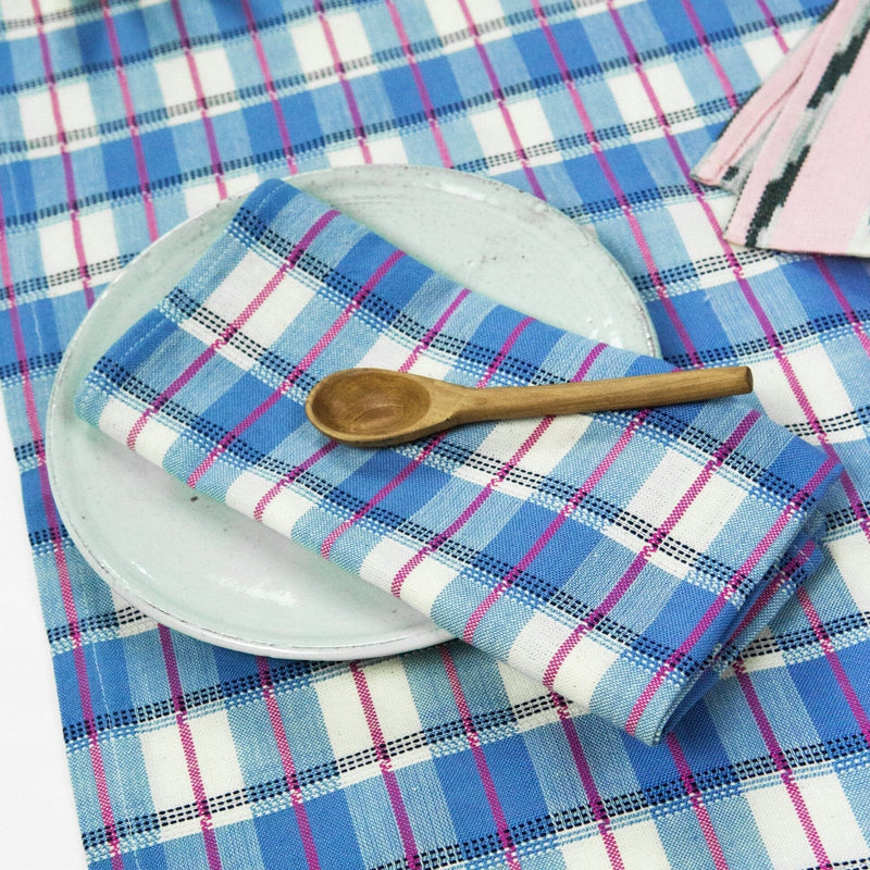 San Andres Gingham Napkin Set Napkins Archive New York 