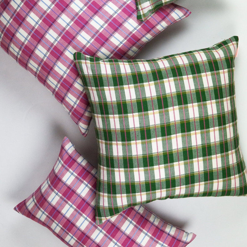 San Andres Gingham Pillow Throw Pillows Archive New York 