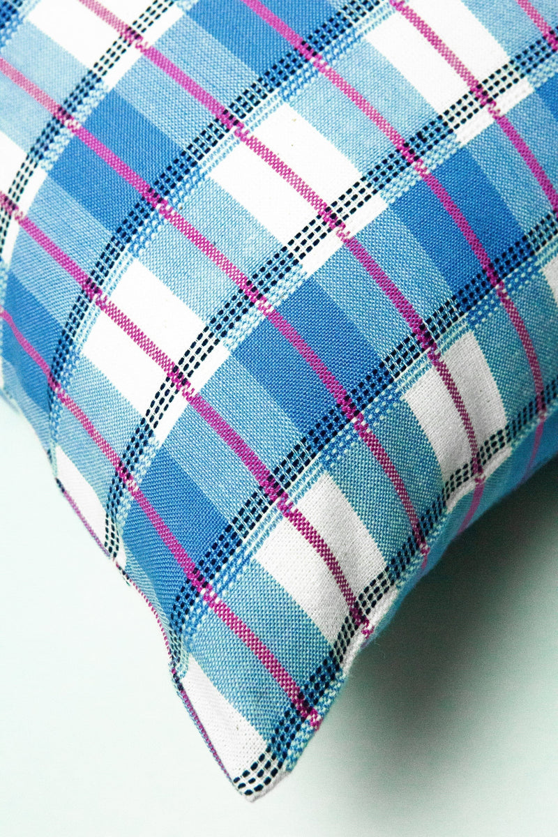 San Andres Gingham Pillow Throw Pillows Archive New York 