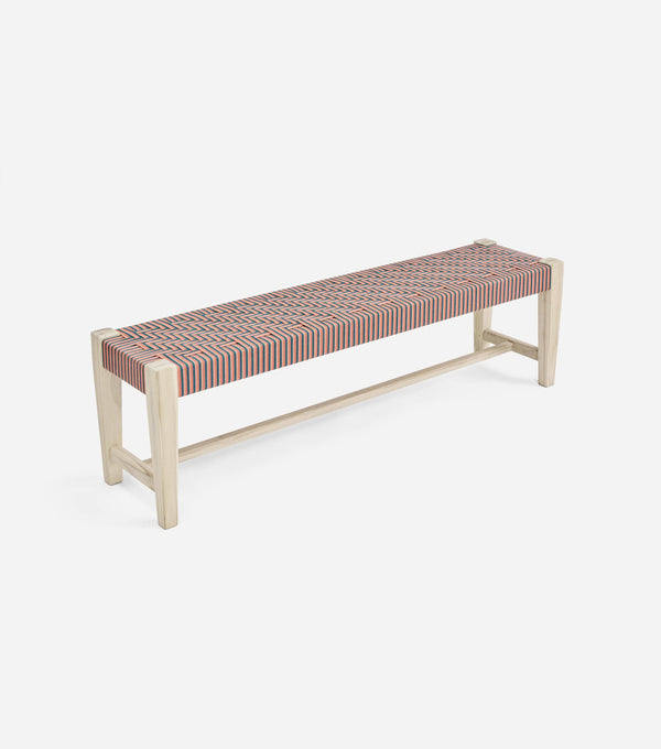 Santa Cruz Bench - Tropical Pattern