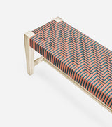 Santa Cruz Bench - Tropical Pattern