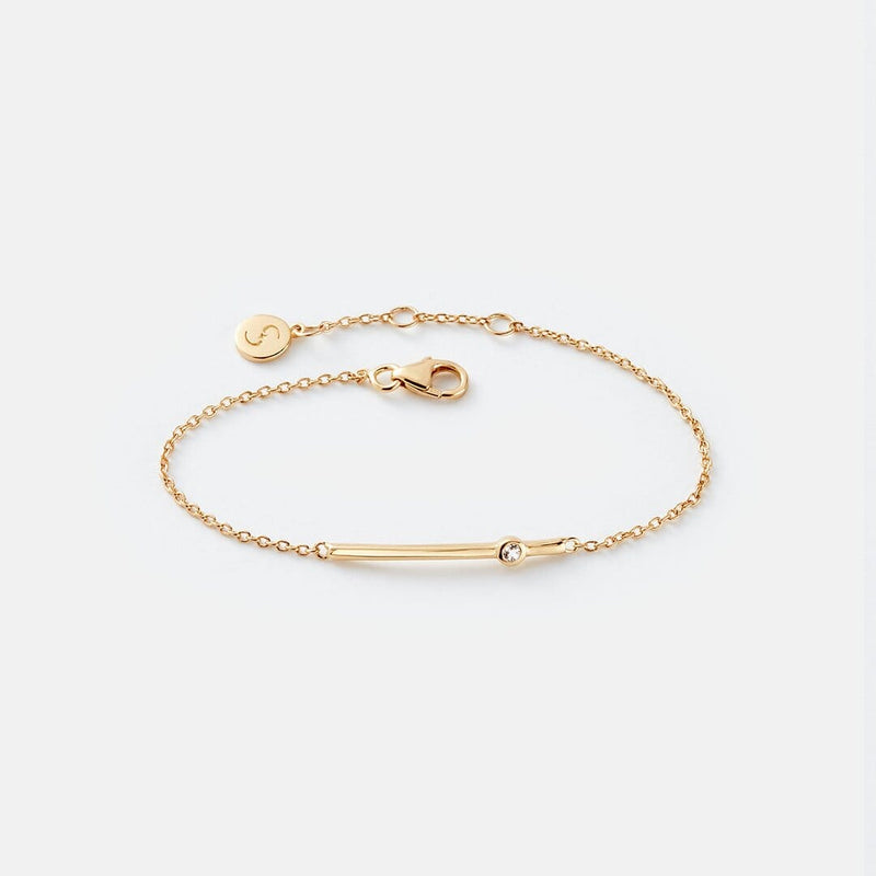 Curved Bar Bracelet