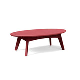 Satellite Recycled Outdoor Cocktail Table Outdoor Tables Loll Designs Oval Chili 