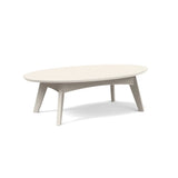 Satellite Recycled Outdoor Cocktail Table Outdoor Tables Loll Designs Oval Fog 