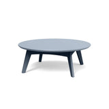 Satellite Recycled Outdoor Cocktail Table Outdoor Tables Loll Designs Round Ash Blue 