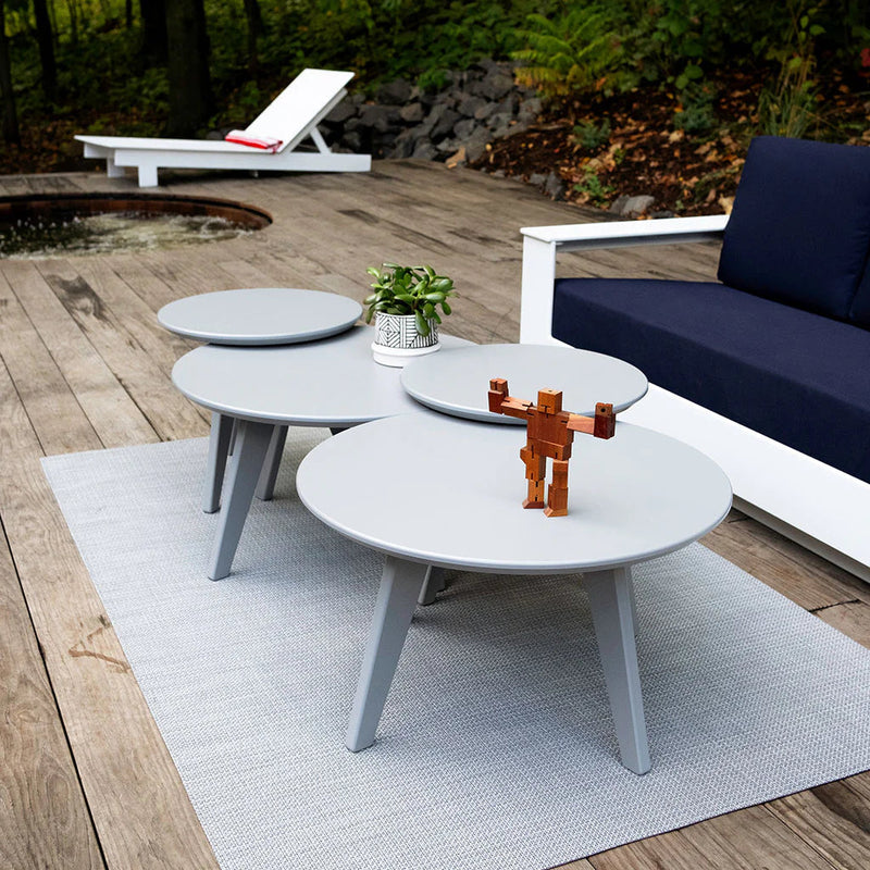 Satellite Recycled Outdoor End Table Outdoor Side Tables Loll Designs 