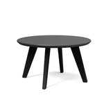 Satellite Recycled Outdoor End Table Outdoor Side Tables Loll Designs Black Round 