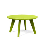 Satellite Recycled Outdoor End Table Outdoor Side Tables Loll Designs Leaf Green Round 