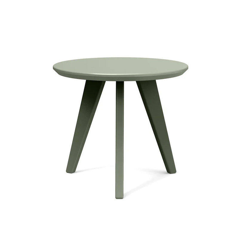 Satellite Recycled Outdoor Round End Table Outdoor Tables Loll Designs Sage 