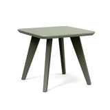 Satellite Recycled Outdoor Small Square End Table Outdoor Tables Loll Designs Sage 