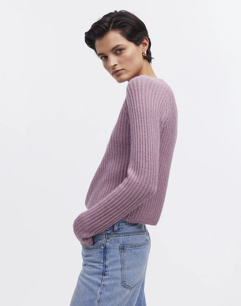 Sawika Crop Alpaca Wool Sweater