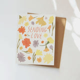 Sending Love Greeting Card Greeting Card Elana Gabrielle 