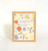 Sending Love Greeting Card Greeting Card Elana Gabrielle 