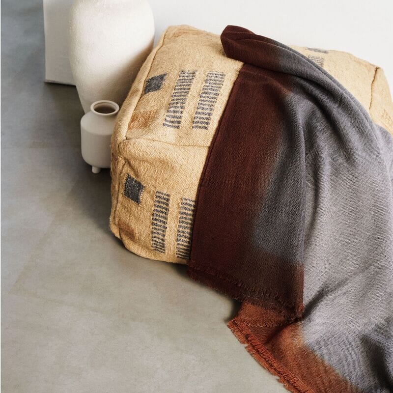 Simply Taupe Handloom Throw Blankets and Throws Studio Variously 