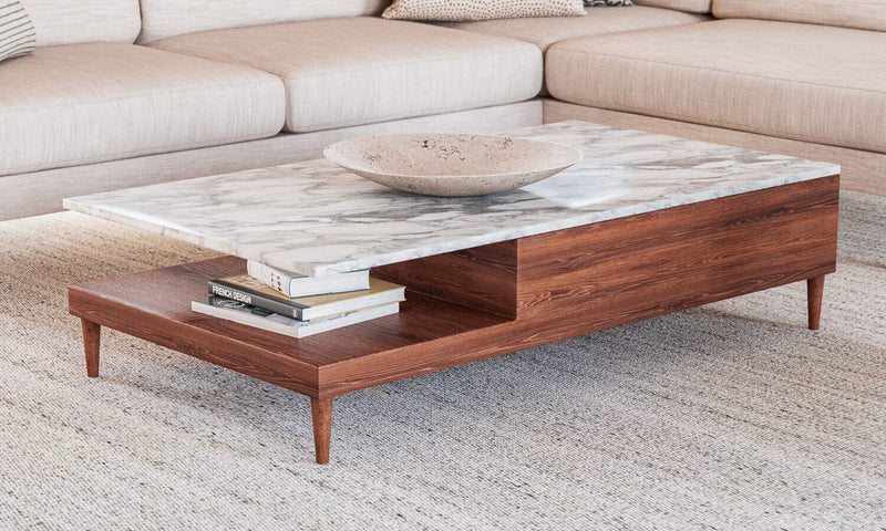 Sino Rectangular Coffee Table Coffee Table Medley 