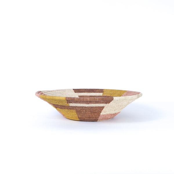 Sliver Slice Cultivate Basket Woven Bowls Maadili Collective 