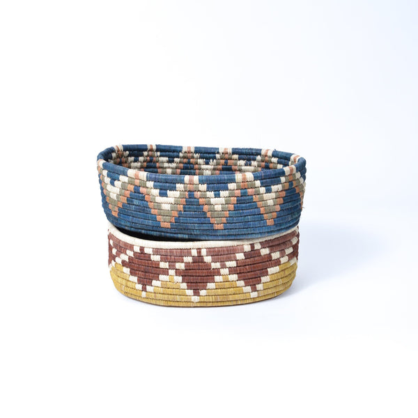 Small Diamond Cultivate Bread Basket Bread Warmers and Baskets Maadili Collective 