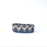 Small Zig Zag Cultivate Bread Basket Bread Warmers and Baskets Maadili Collective 