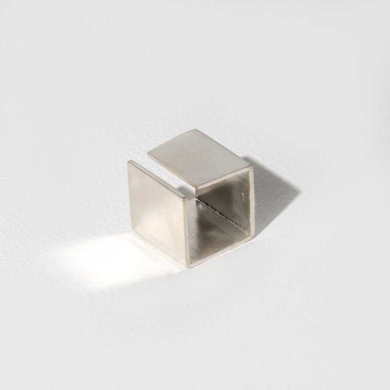 Smooth Path Adjustable Square Ring Rings Mulxiply Sterling Silver 