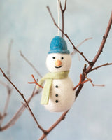 Snowman Felt Ornament Ornaments Creative Women 